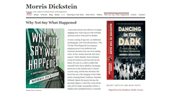 Desktop Screenshot of morrisdickstein.com